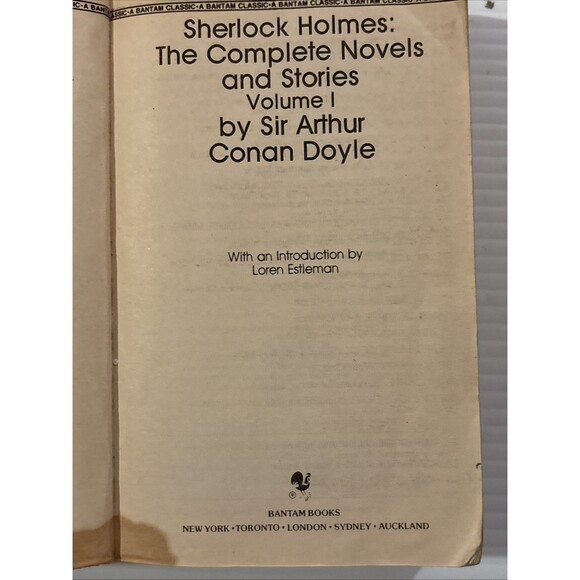 THE COMPLETE SHERLOCK HOLMES Sir Arthur Conan Doyle Volume I and II Set - Picture 6 of 14